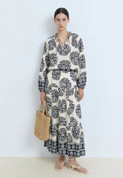 SKIRT Navy/Ivory 05T0073