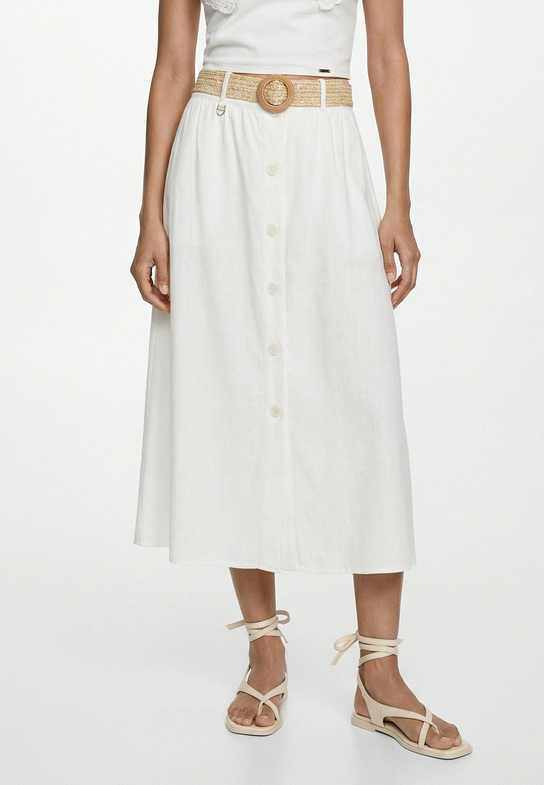 SKIRT White 05T0079