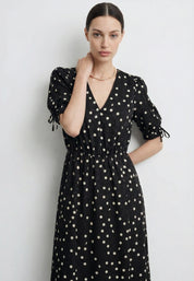 DRESS Black/Ivory 05T0081