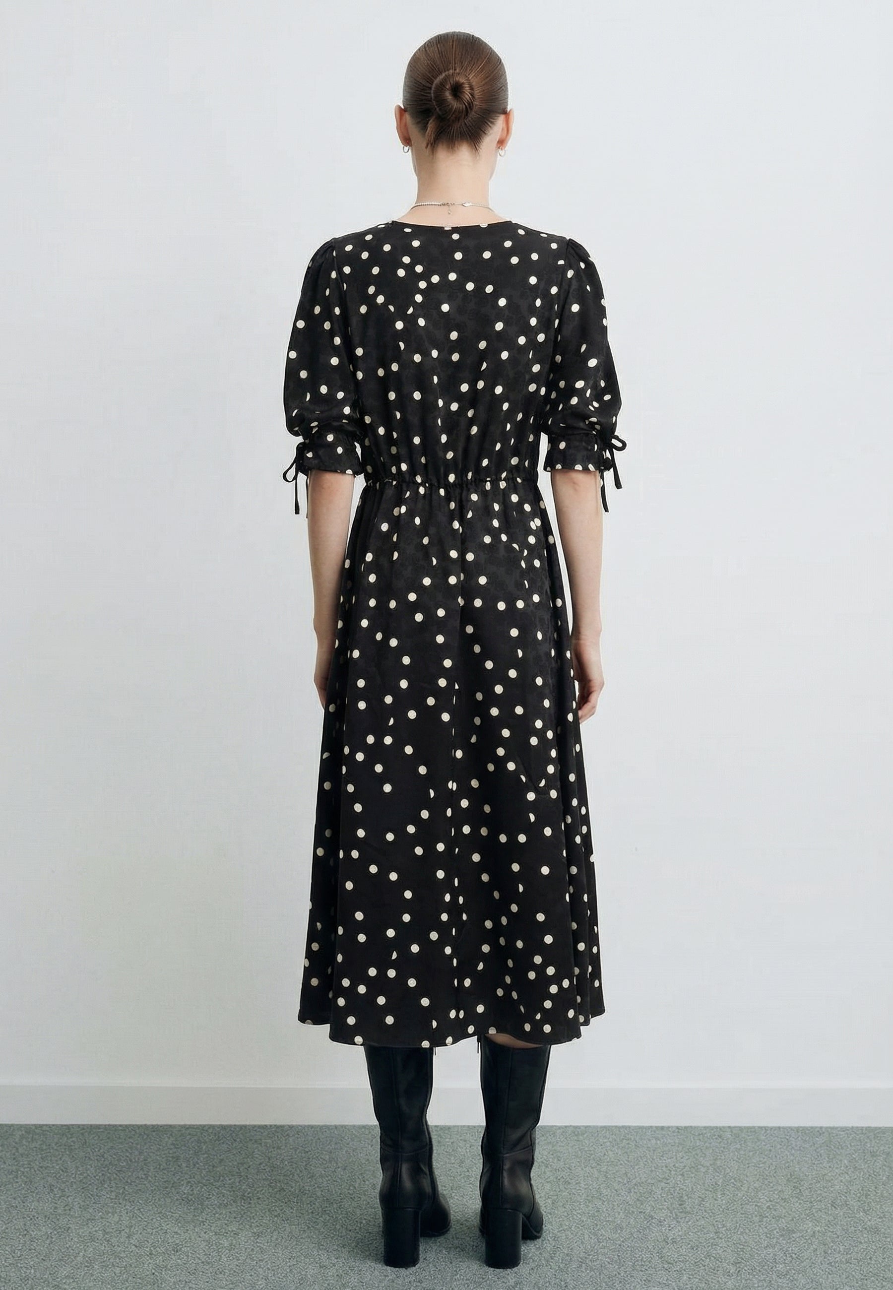 DRESS Black/Ivory 05T0081