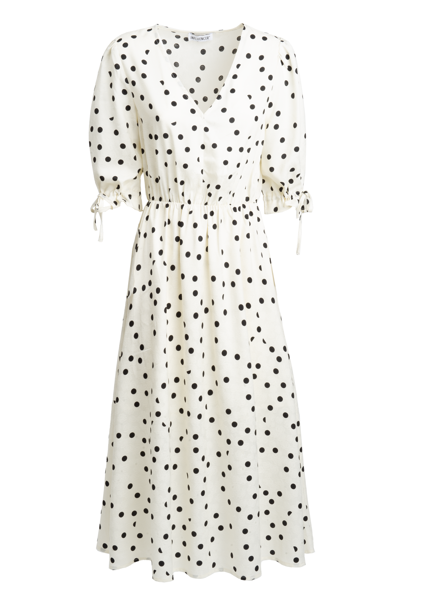 DRESS Ivory/Black 05T0081