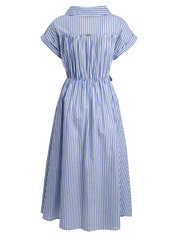 DRESS Indigo/White 05X601