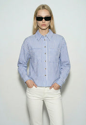 SHIRT Indigo/White 05X603