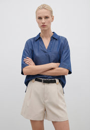 BLOUSE Navy 05Y193
