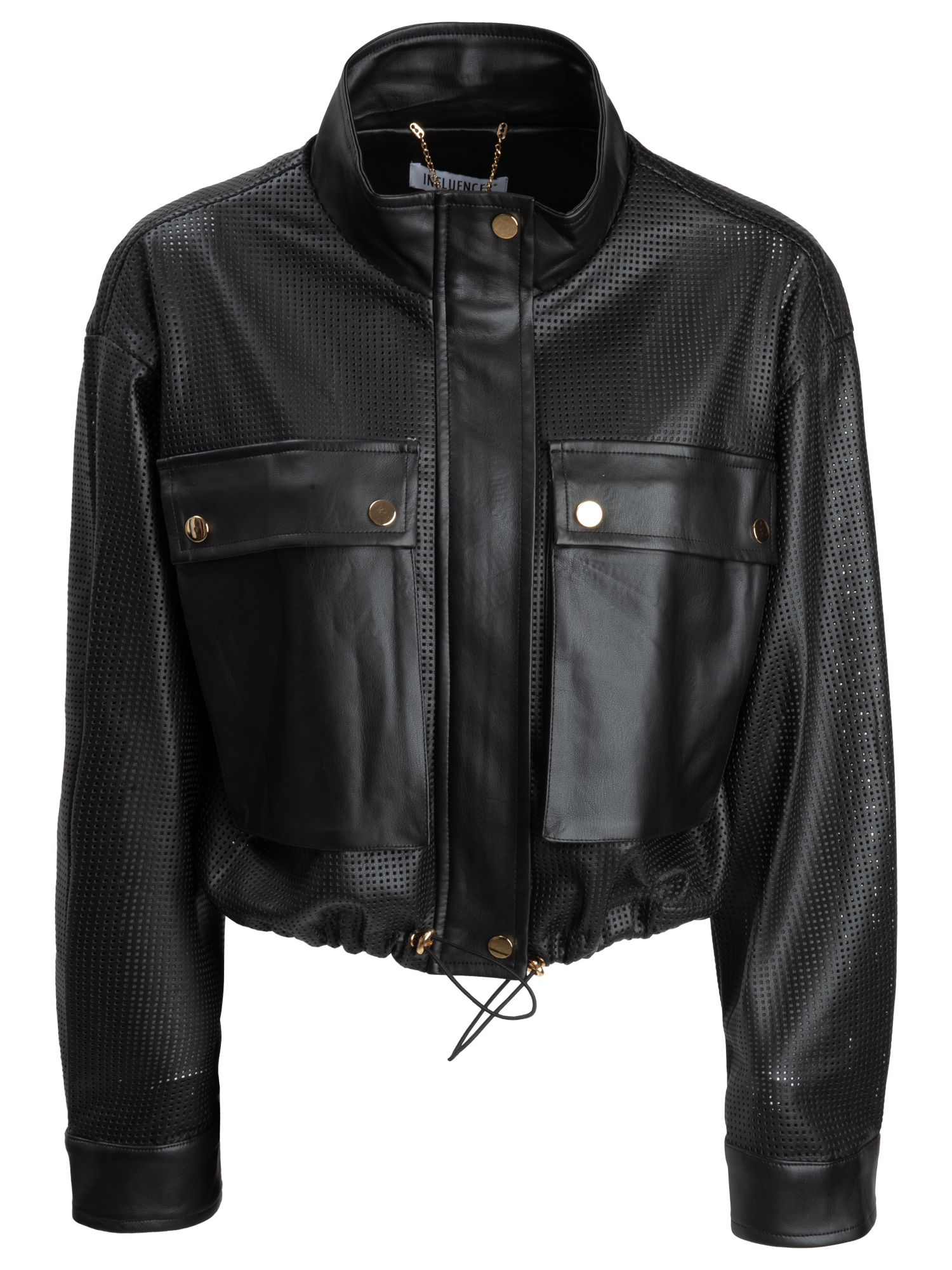 FAUX LEATHER JACKET Black 05Z3986