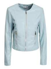 FAUX LEATHER JACKET Sky 05Z4050