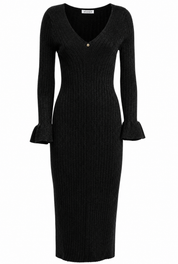 DRESS Black 06H952380
