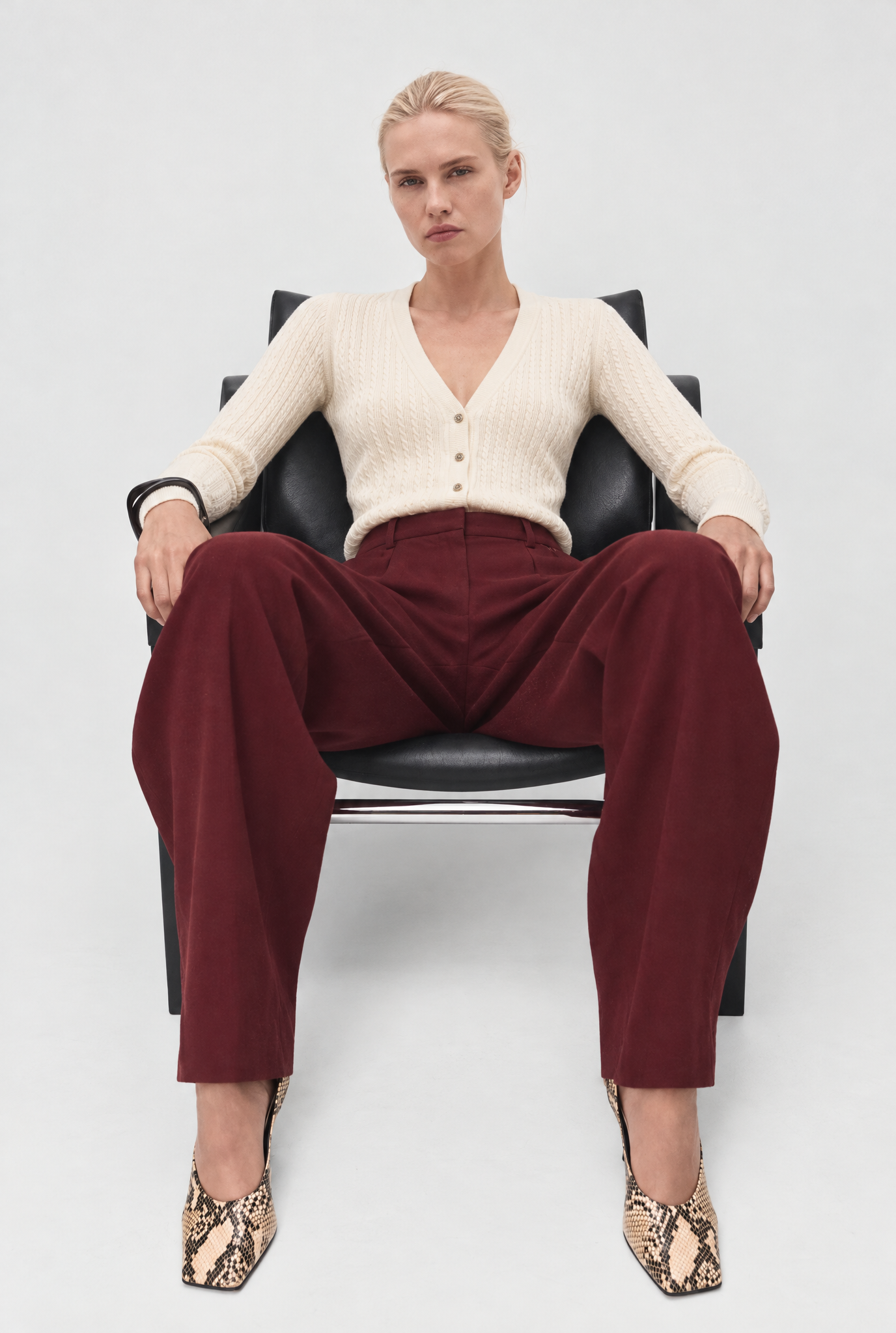CARDIGAN Oatmeal 06H95397