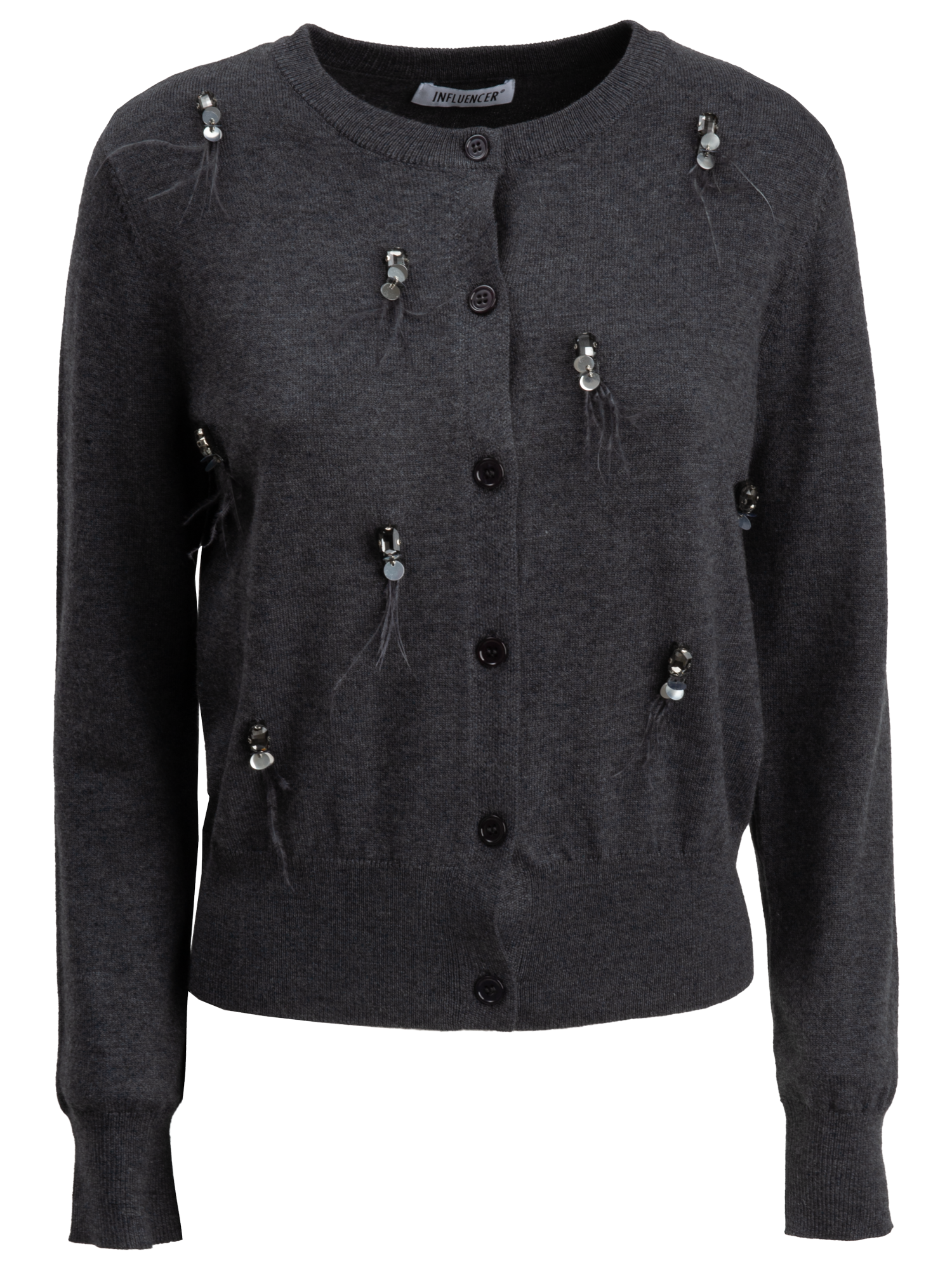 CARDIGAN Smoke 06J8000