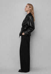 PU JACKET Black 06Z4478
