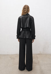 PU JACKET Black 06Z4478