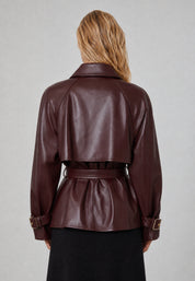 PU JACKET Wine 06Z4478