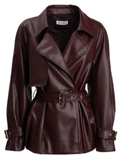 PU JACKET Wine 06Z4478