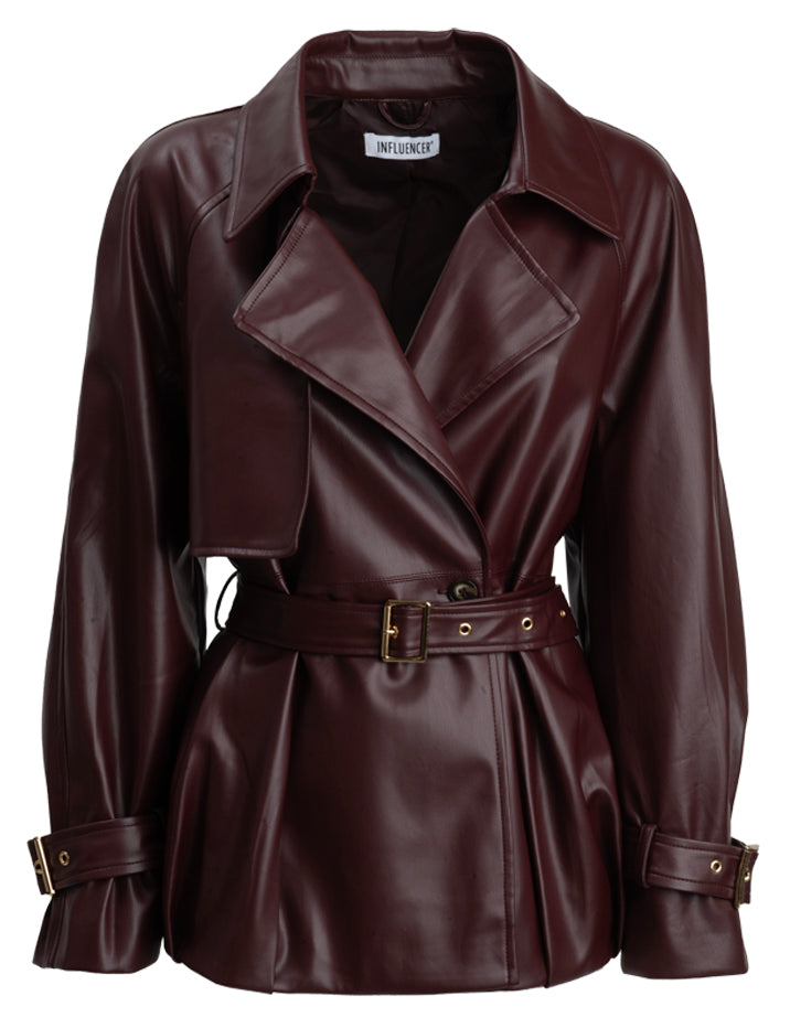 PU JACKET Wine 06Z4478