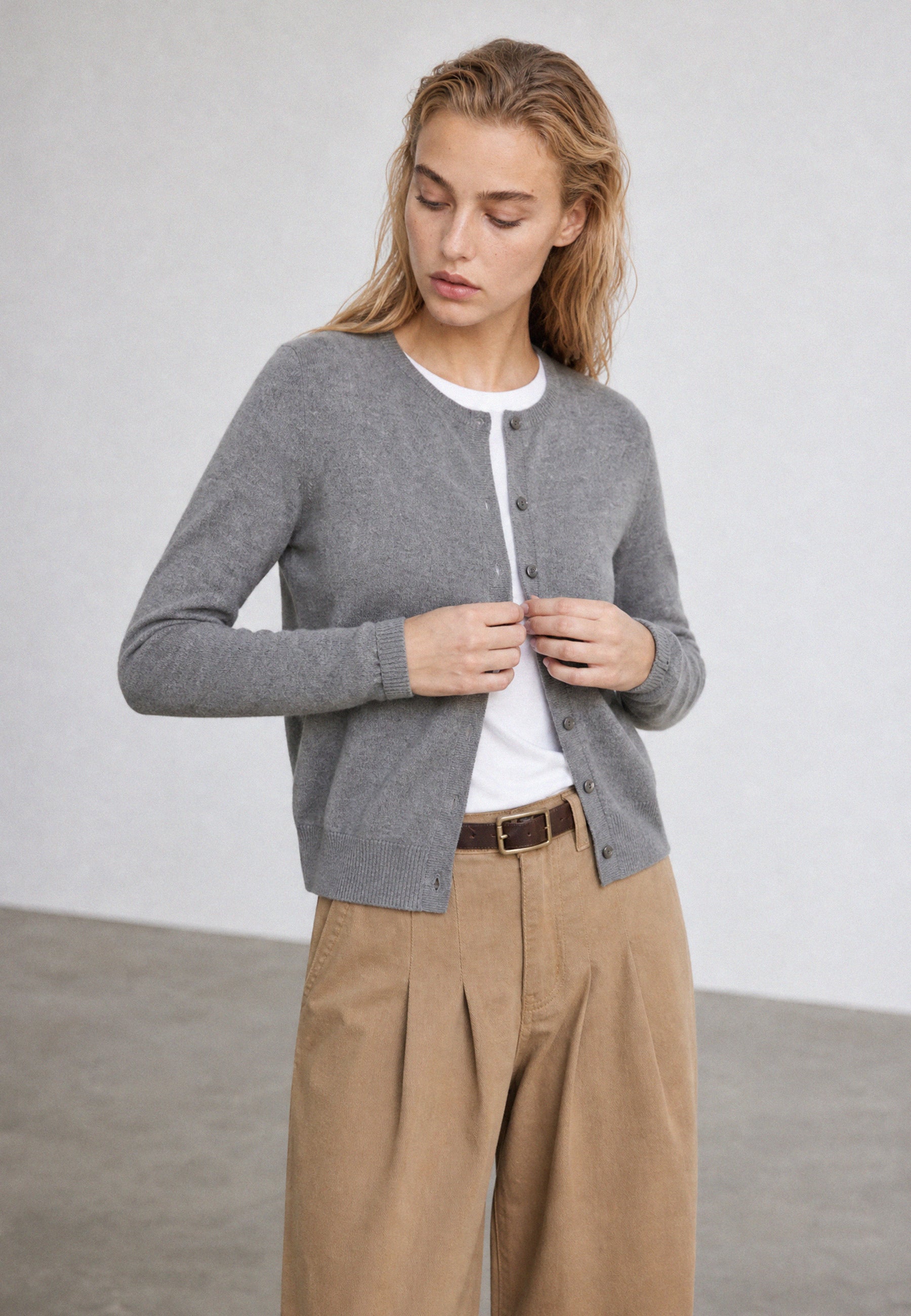 CARDIGAN Grey J1103