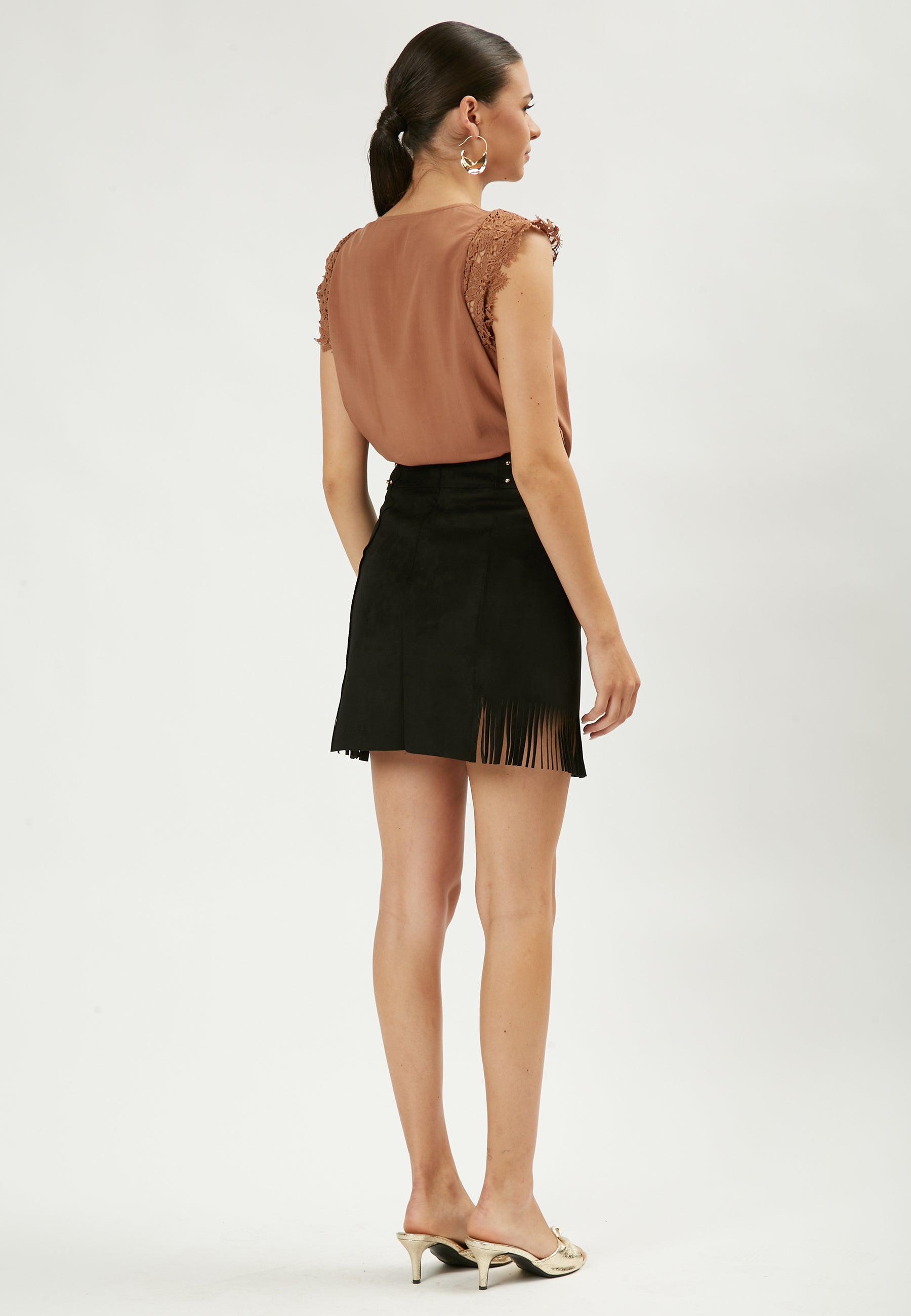 ECO-SUEDE SKIRT Z2822